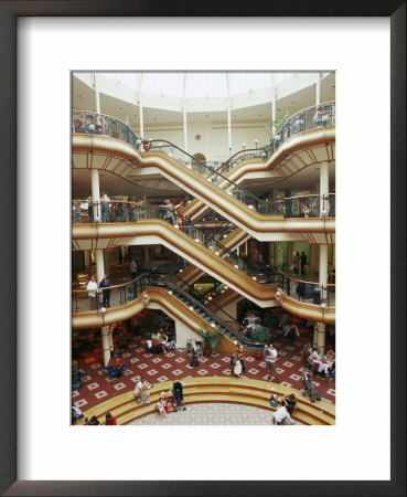 Princes Square Shopping Mall, Buchanan Street, Glasgow, Scotland, United Kingdom by Yadid Levy Pricing Limited Edition Print image