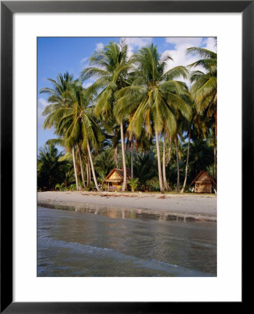 Bungalows Under Palms Of Hat Kaibae, Thailand by Pershouse Craig Pricing Limited Edition Print image