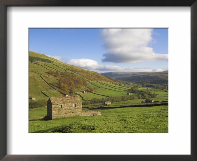 Stone Barns In Swaledale, Near Keld, Yorkshire Dales National Park, Yorkshire, England, Uk by Neale Clarke Pricing Limited Edition Print image
