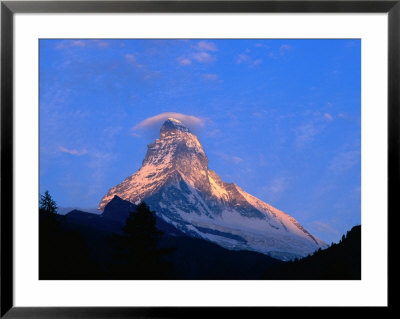 Matterhorn Peak, Zermatt, Switzerland by Chris Mellor Pricing Limited Edition Print image