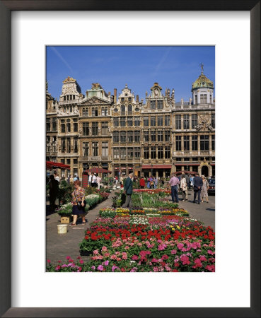 Grand Place, Unesco World Heritage Site, Brussels, Belgium by Roy Rainford Pricing Limited Edition Print image
