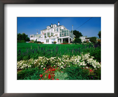 Bed And Breakfasts, 1830S Admirals Quarter, Boothbay, Maine by John Elk Iii Pricing Limited Edition Print image