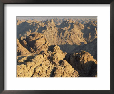View From Mt. Sinai At Sunrise, Egypt by Rolf Nussbaumer Pricing Limited Edition Print image