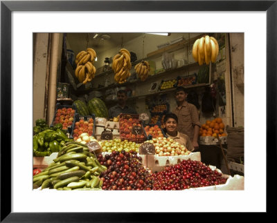 Fruit And Vegetable Market, Hama, Syria, Middle East by Christian Kober Pricing Limited Edition Print image