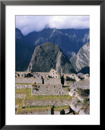 Inca Ruins, Machu Picchu, Unesco World Heritage Site, Peru, South America by Richard Ashworth Pricing Limited Edition Print image