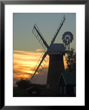 Thurne Broad, Norfolk, England, United Kingdom by Charles Bowman Pricing Limited Edition Print image