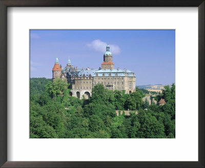Ksiaz Castle, Sudeten Mountains, Silesia, Poland, Europe by Gavin Hellier Pricing Limited Edition Print image