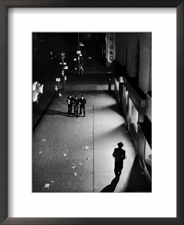 Sailors Looking For Fun In A Curfew Closed Times Square by Herbert Gehr Pricing Limited Edition Print image