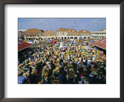 Saturday Market, St. Georges, Grenada, Windward Islands, West Indies, Caribbean, Central America by Sylvain Grandadam Pricing Limited Edition Print image