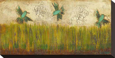 Hummingbirds In Tall Grass Ii by Anne Hempel Pricing Limited Edition Print image