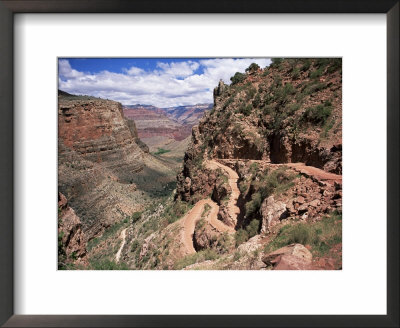 The Bright Angel Trail, Beneath The South Rim, Grand Canyon National Park, Arizona, Usa by Ruth Tomlinson Pricing Limited Edition Print image