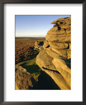 Wheel Stones, Derwent Edge, Peak District National Park, Derbyshire, England by Neale Clarke Pricing Limited Edition Print image