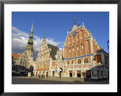 House Of The Blackheads, Town Hall Square, Riga, Latvia, Baltic States by Gary Cook Pricing Limited Edition Print image