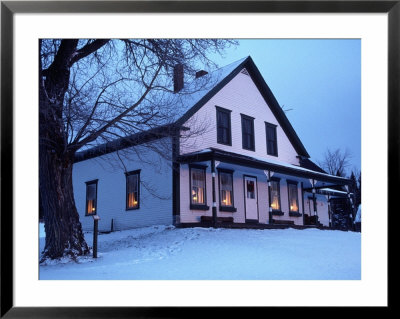 Farmhouse In Winter, Lancaster, Nh by Frank Siteman Pricing Limited Edition Print image