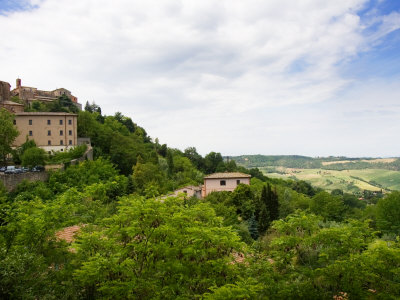 Countryside From Montepulciano, Tuscany, Italy by Robert Eighmie Pricing Limited Edition Print image