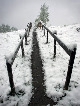 Snow Scene In Gimmelwald, Interlaken, Switzerland by Robert Eighmie Pricing Limited Edition Print image