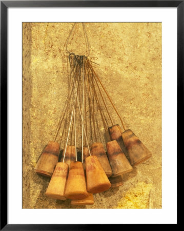 Wooden Bung Plugs, Chateau La Grave Figeac, Saint Emilion, Bordeaux, France by Per Karlsson Pricing Limited Edition Print image