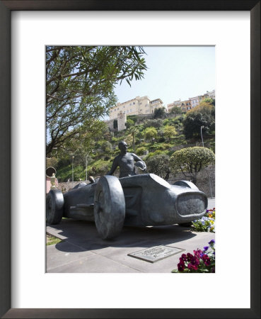 Monument To Juan Manuel Fangio, Monaco, Cote D'azur by Angelo Cavalli Pricing Limited Edition Print image