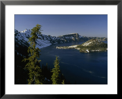 Crater Lake From Inspiration Point, Oregon by Phil Schermeister Pricing Limited Edition Print image