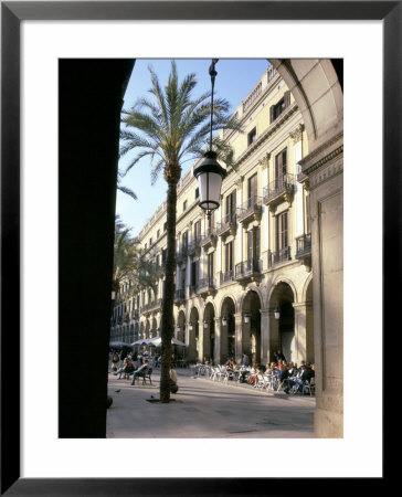 Placa Reial, Barcelona, Catalonia (Cataluna) (Catalunya), Spain by Charles Bowman Pricing Limited Edition Print image