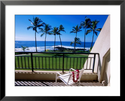 Hotel Room View Of Beach, Poipu, Usa by Holger Leue Pricing Limited Edition Print image