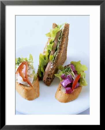 Baguette With Deli Salads And Wholemeal Sandwich by Jörn Rynio Pricing Limited Edition Print image