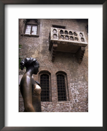 Sculpture Of Juliet, Verona, Veneto, Italy by Michael Jenner Pricing Limited Edition Print image