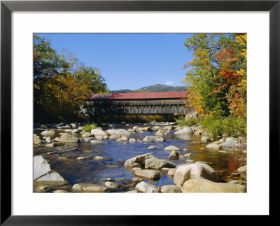 Albany Covered Bridge, Swift River, Kangamagus Highway, New Hampshire, Usa by Fraser Hall Pricing Limited Edition Print image