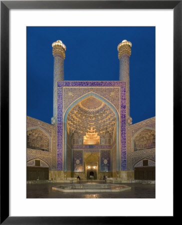 The Entrance Gate To Imam Mosque, Isfahan, Iran by Michele Falzone Pricing Limited Edition Print image