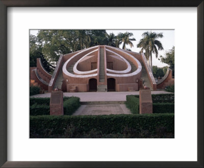 The Jantar Mantar Observatory, Delhi, India by Christina Gascoigne Pricing Limited Edition Print image