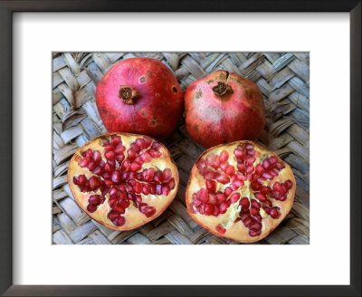 Pomegranate Fruit (Punica Granatum) by Reinhard Pricing Limited Edition Print image