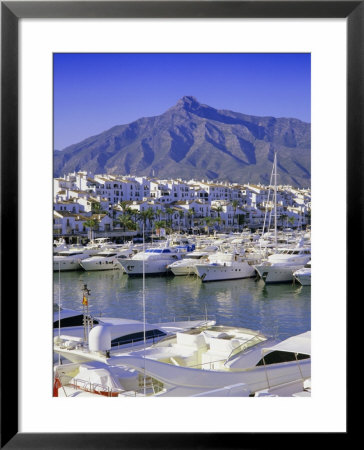 Puerto Banus, Near Marbella, Costa Del Sol, Andalucia (Andalusia), Spain, Europe by Gavin Hellier Pricing Limited Edition Print image