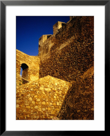 Detail Of 15Th Century Ramparts, Asilah, Morocco by Damien Simonis Pricing Limited Edition Print image