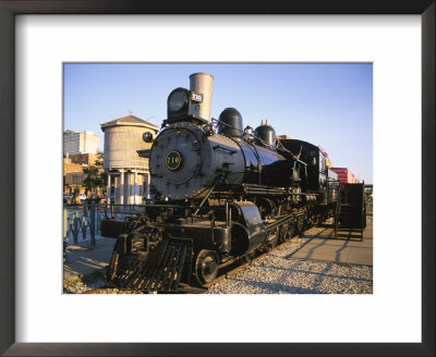 Locomotive, Haymarket District, Lincoln, Nebraska, Usa by Michael Snell Pricing Limited Edition Print image