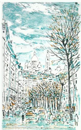 Montmartre by Robert Savary Pricing Limited Edition Print image