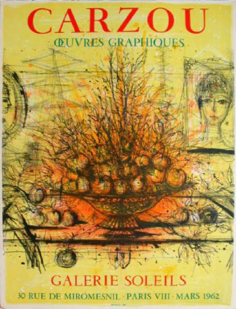 Corbeille De Fruits - Galerie Soleils by Jean Carzou Pricing Limited Edition Print image