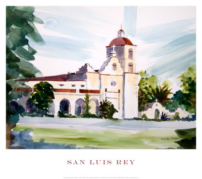 San Luis Rey by Marilyn Wolfe Pricing Limited Edition Print image