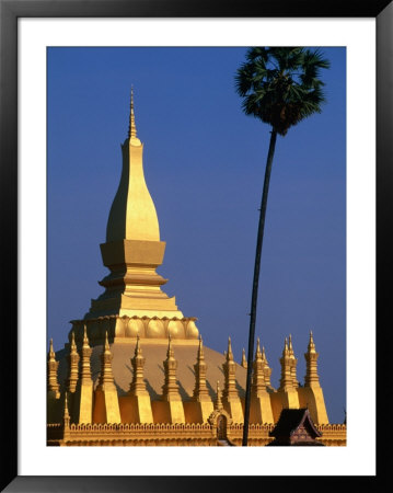 Phra That Luang, Vientiane, Vientiane Prefecture, Laos by John Elk Iii Pricing Limited Edition Print image