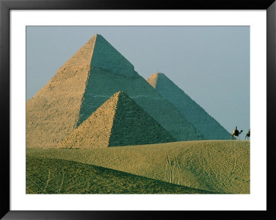 The Great Pyramids At Giza, Egypt by James L. Stanfield Pricing Limited Edition Print image