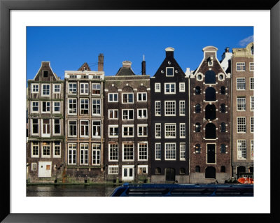 Row Of Buildings, Amsterdam, Netherlands by Richard Nebesky Pricing Limited Edition Print image