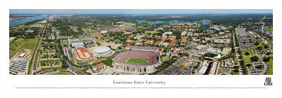 Louisiana State University by Christopher Gjevre Pricing Limited Edition Print image