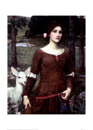 The Lady Clare by John William Waterhouse Pricing Limited Edition Print image