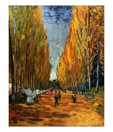 Avenue Of The Elysian Fields by Vincent Van Gogh Pricing Limited Edition Print image