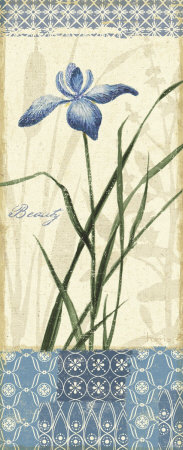 Blue Iris I by Peggy Harris Pricing Limited Edition Print image