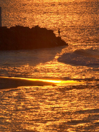 Sunset, Mooloolaba, Sunshine Coast, Queensland, Australia by David Wall Pricing Limited Edition Print image