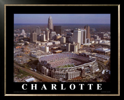 Carolina Panthers - Bank Of America Stadium by Brad Geller Pricing Limited Edition Print image