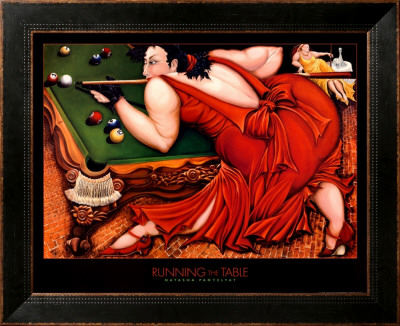 Running The Table by Natasha Pantelyat Pricing Limited Edition Print image