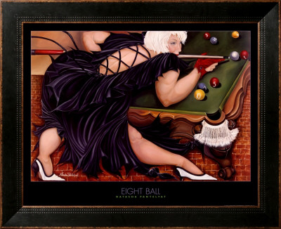 Eight Ball by Natasha Pantelyat Pricing Limited Edition Print image