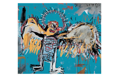 Untitled (Fallen Angel), 1981 by Jean-Michel Basquiat Pricing Limited Edition Print image