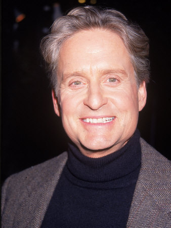 Actor Michael Douglas At Film Premiere For The Ghost And The Darkness by Mirek Towski Pricing Limited Edition Print image